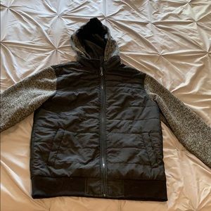 Young men's light weight hooded jacket. Like New